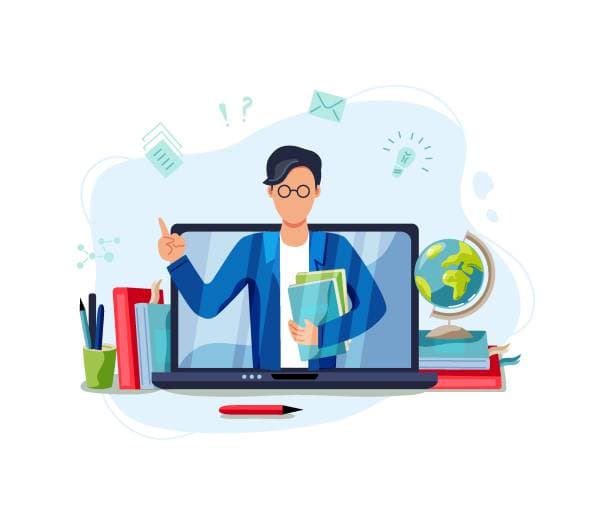 Students learning together